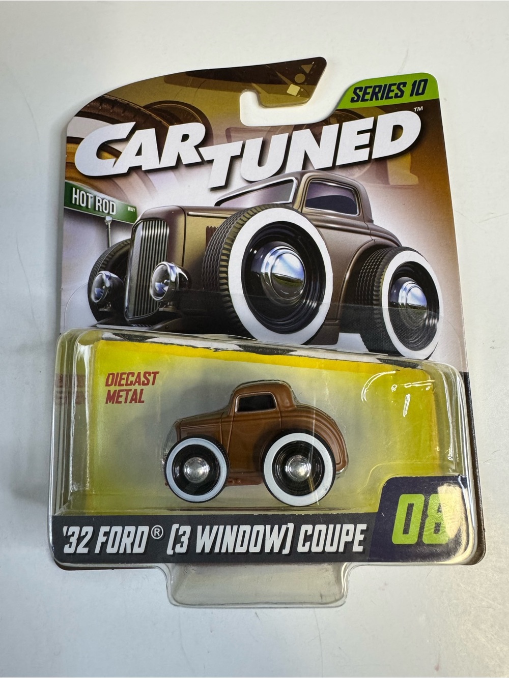 CARTUNED HOT ROD SERIES 10 ‘32 FORD (3 WINDOW) COUPE 08